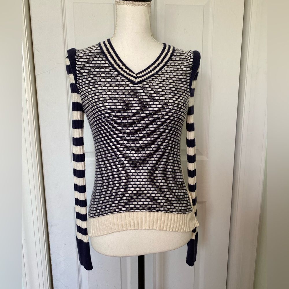 Tory Burch Nautical Colored Sweater